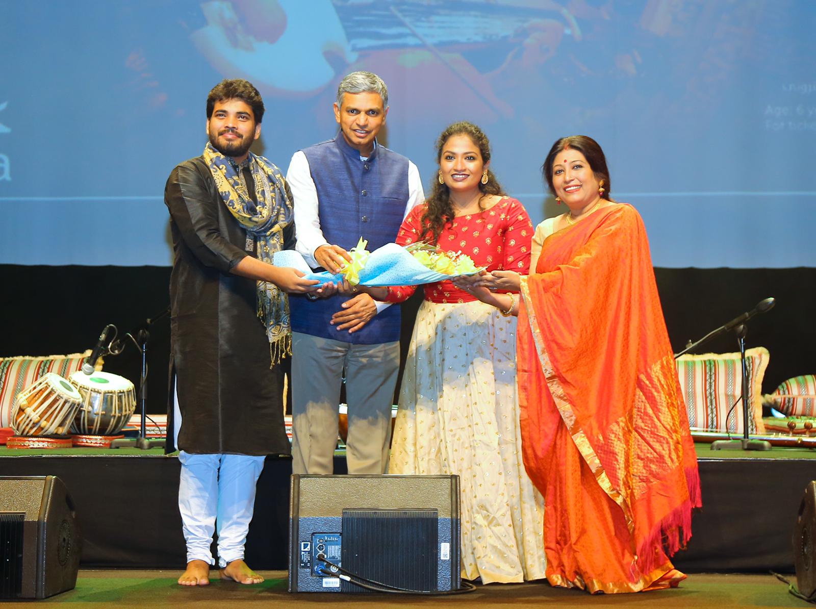  26-28 August, 2019 : Soulful performances rendered by ICCR empanelled troupe led by Ms. Debasmita Bhattacharya at Katara Cultural Village on 26 August, at Indian Cultural Centre on 27 August and at Dukhan Town on 28 August, as part of ongoing India-Qatar Year of Culture 